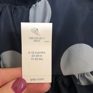 New baby Gap dress.